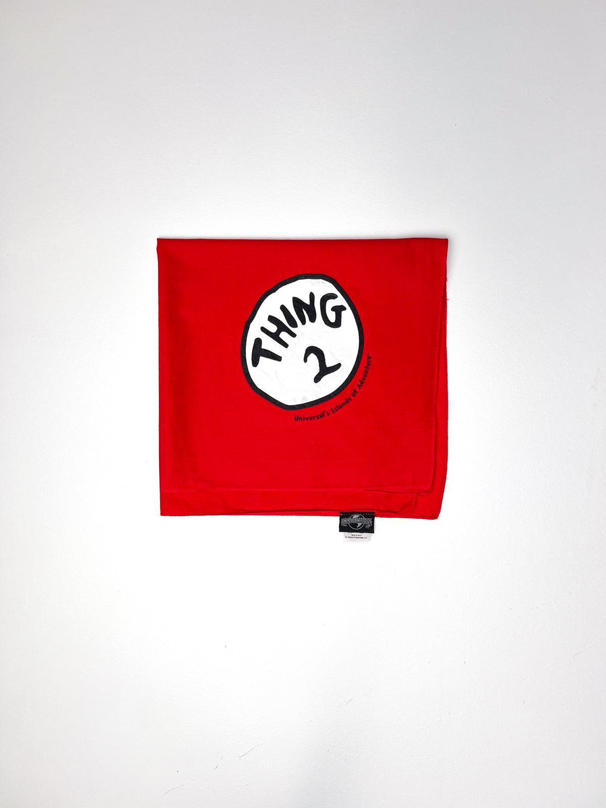 Cat In The Hat 'Thing 2' Red Bandana