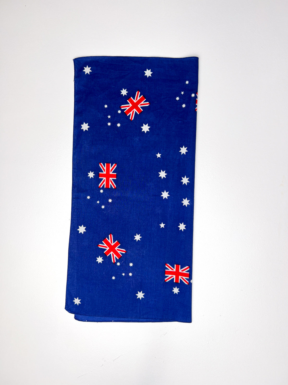 UK & Australia Flag Inspired Blue Bandana