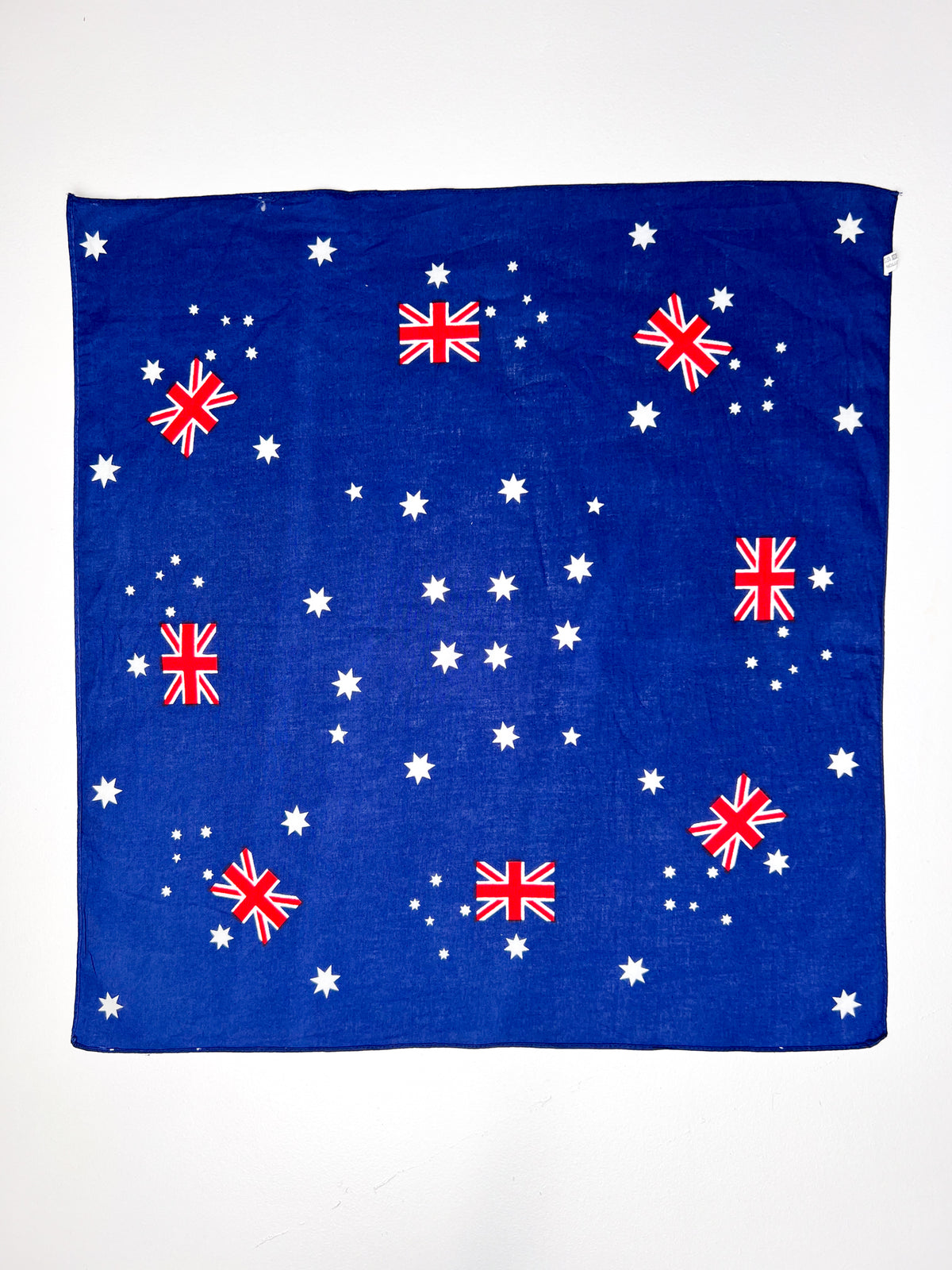 UK & Australia Flag Inspired Blue Bandana