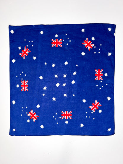 UK & Australia Flag Inspired Blue Bandana