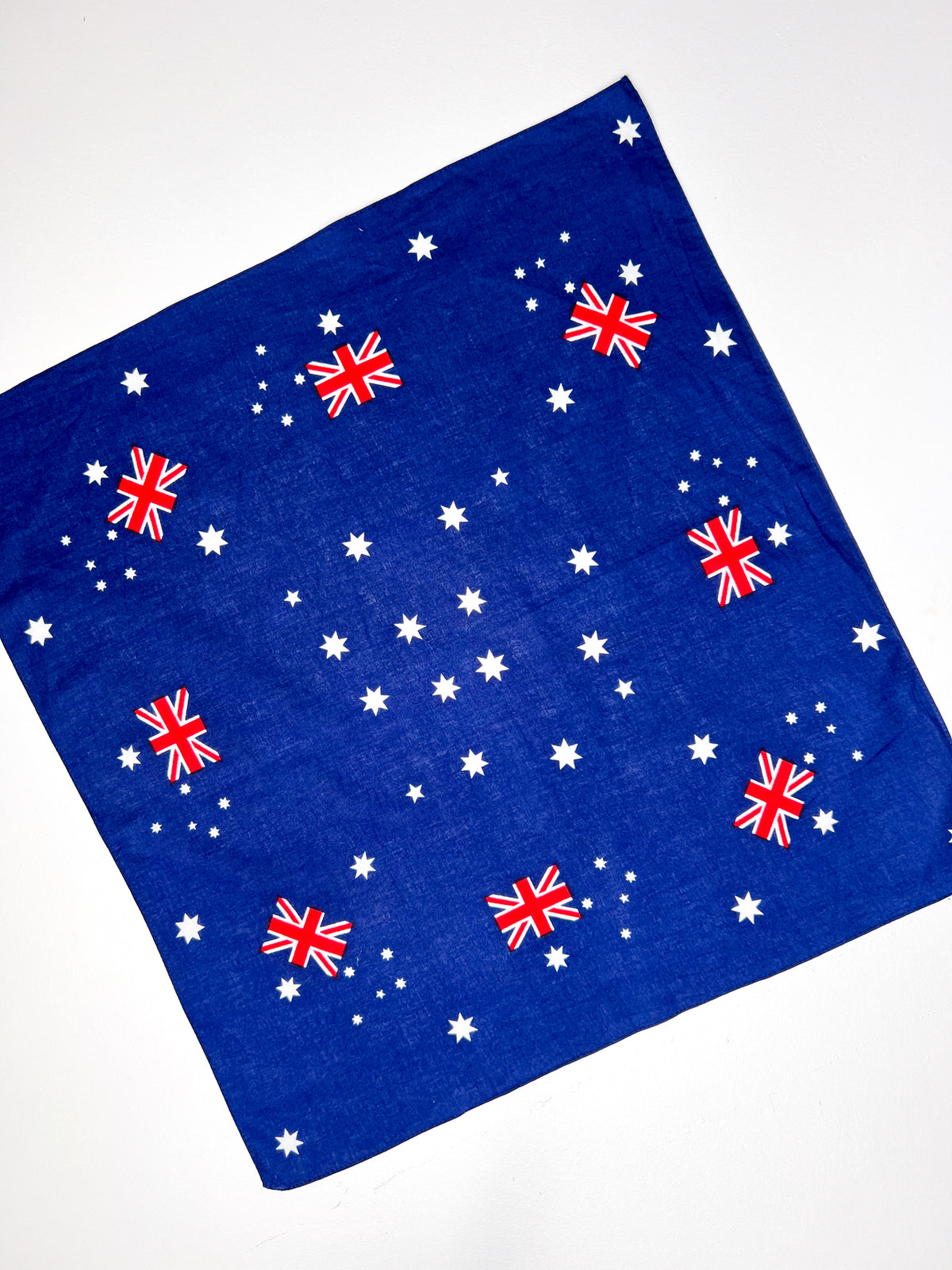 UK & Australia Flag Inspired Blue Bandana