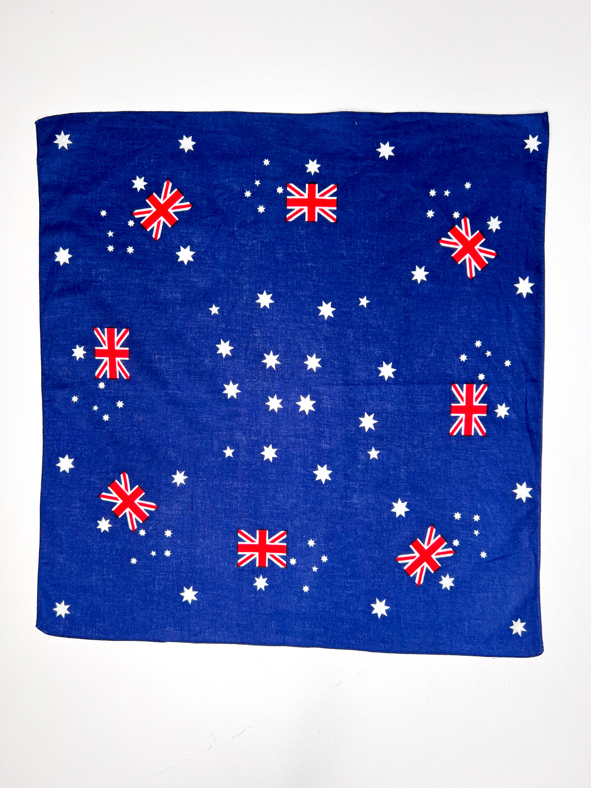 UK & Australia Flag Inspired Blue Bandana