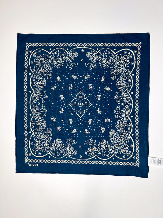 Levi's Blue Paisley Print Bandana