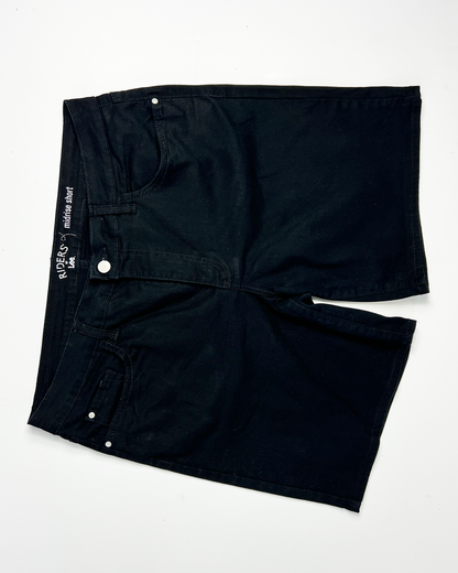Lee Riders Midrise Denim Midi Shorts - UK12