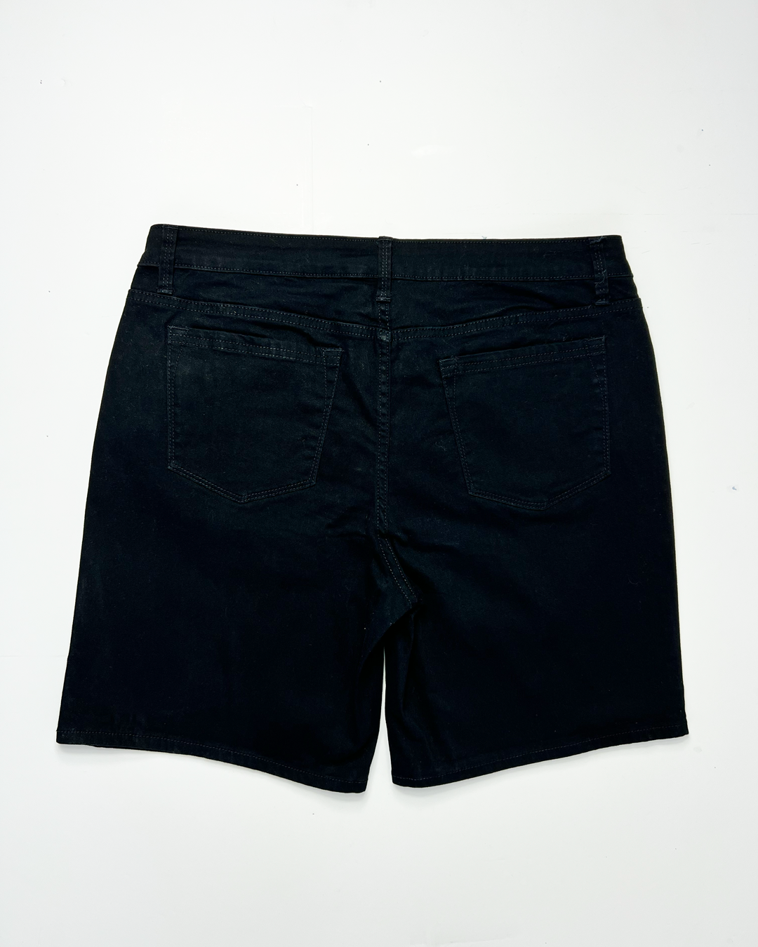 Lee Riders Midrise Denim Midi Shorts - UK12