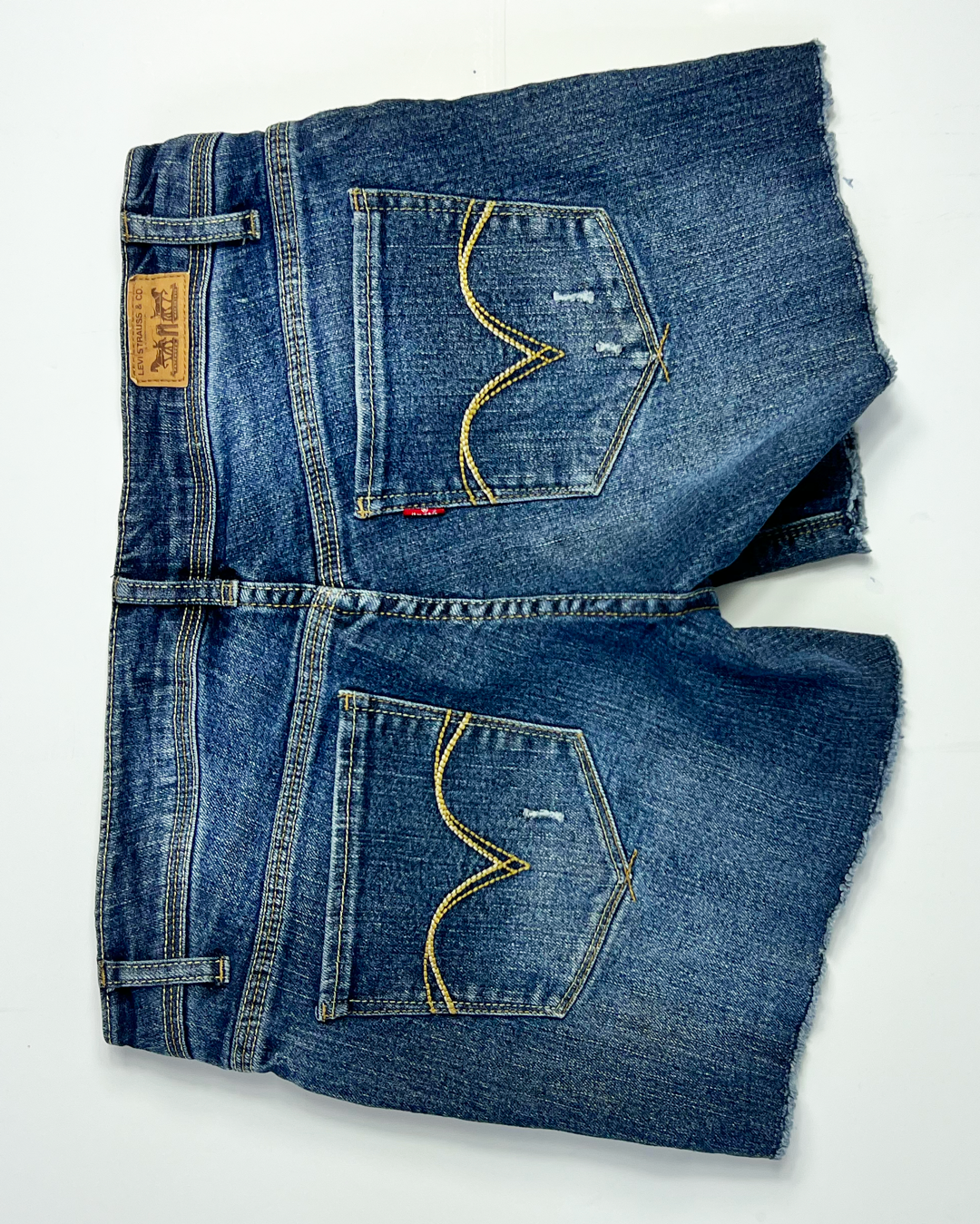Levi's Y2K Midi Short Vintage Denim Midi Short - UK 12