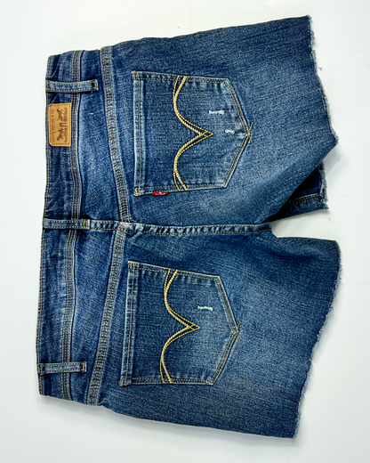 Levi's Y2K Midi Short Vintage Denim Midi Short - UK 12