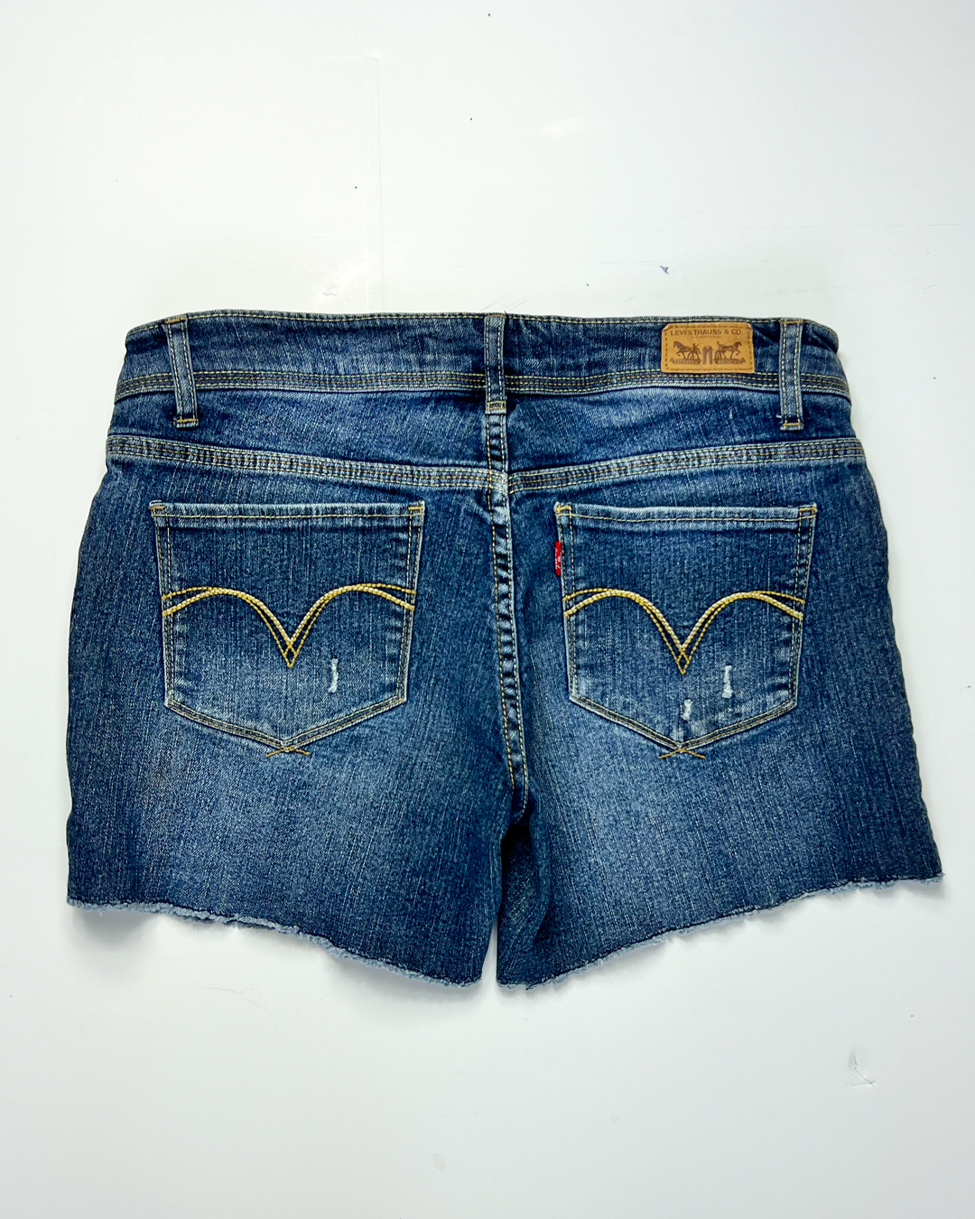 Levi's Y2K Midi Short Vintage Denim Midi Short - UK 12