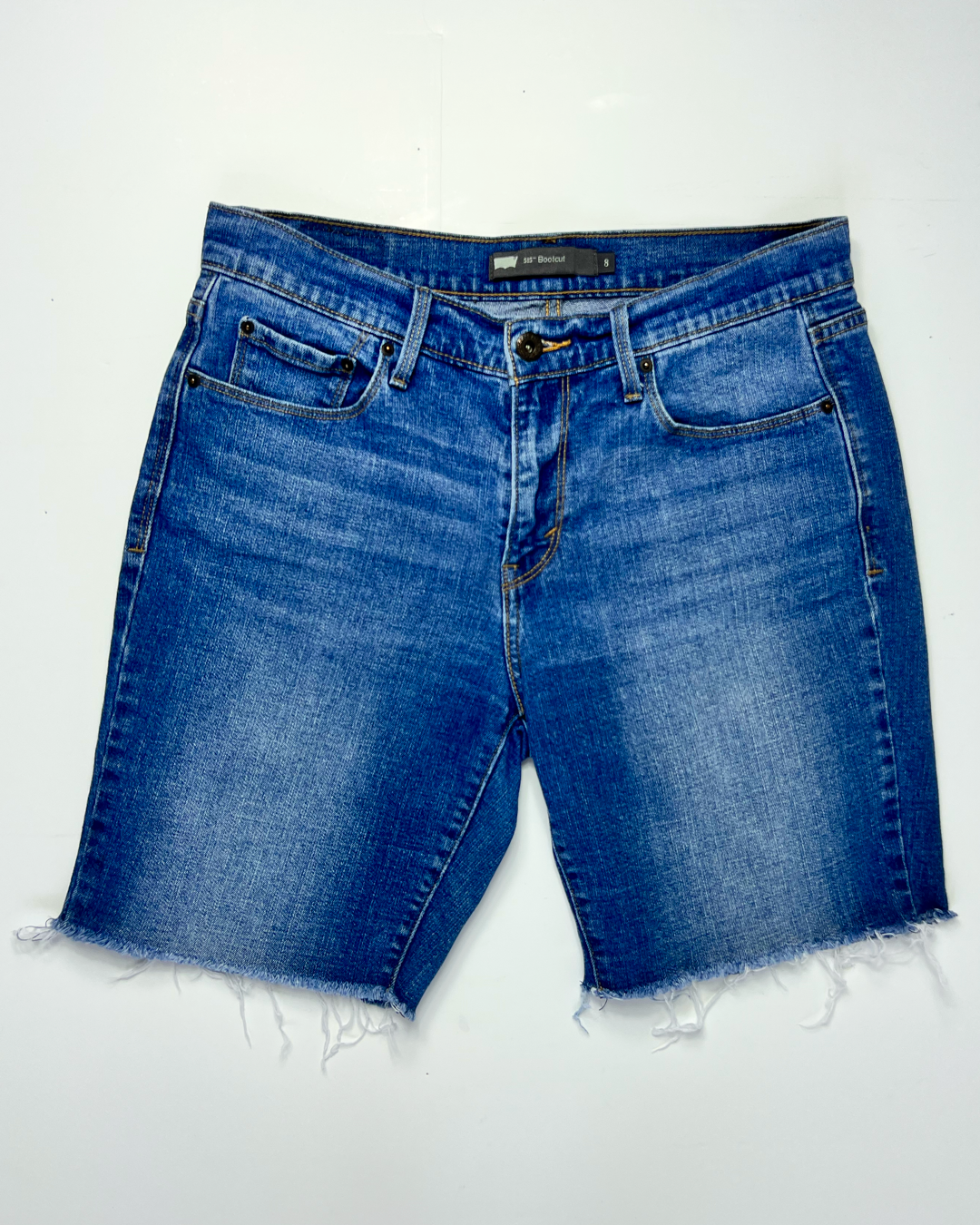 Levi's Blue Vintage 515 Denim Midi Shorts - UK 8-10