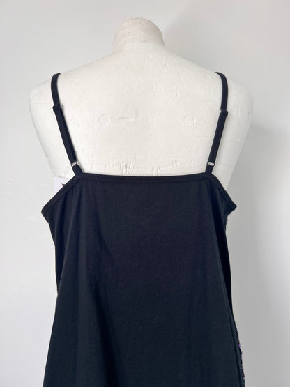 Torrid Purple Multicolour Sequin Strappy Vest Top - Large