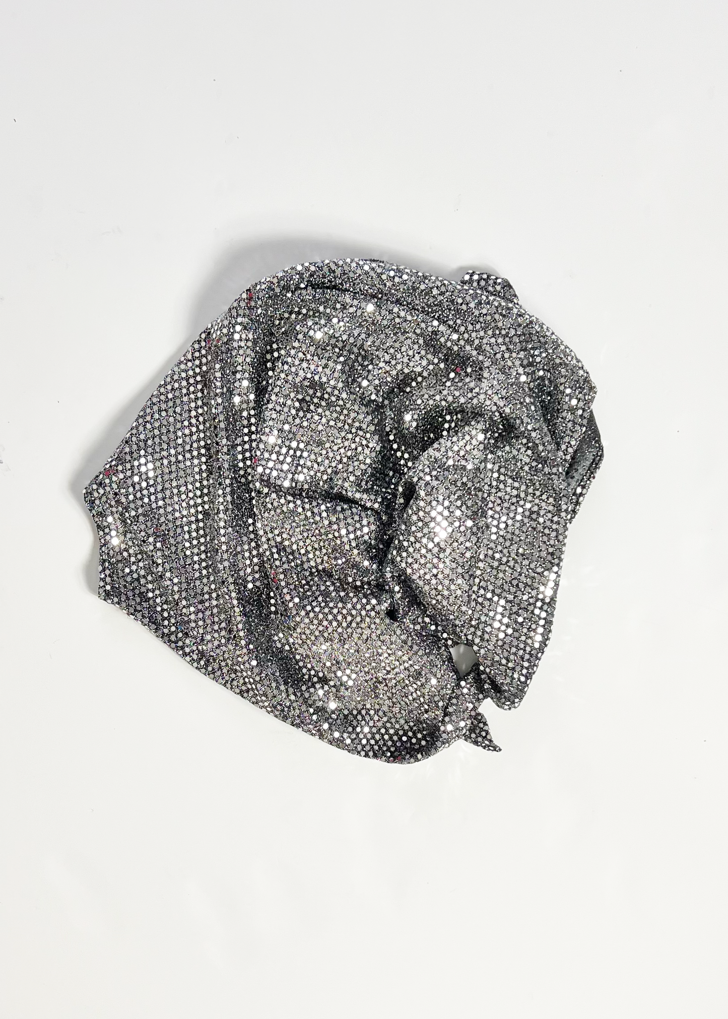 Silver Sequin Tank Top - XXX Large