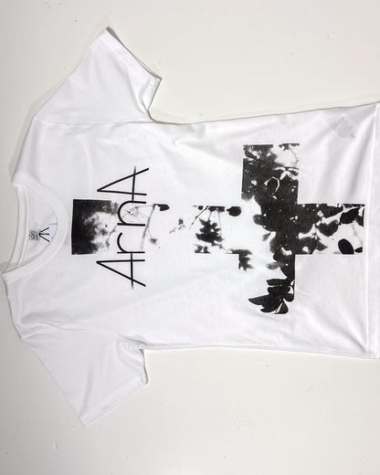 Arna Monochrome Cross Graphic T-Shirt