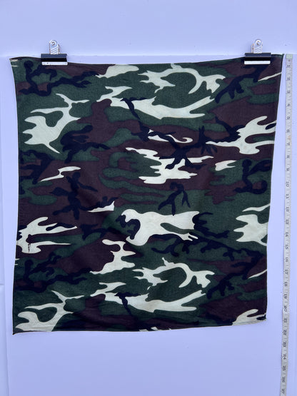 Dark Army Print Camouflage Bandana