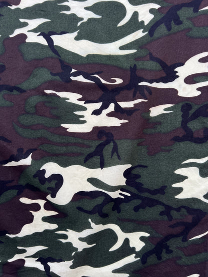 Dark Army Print Camouflage Bandana