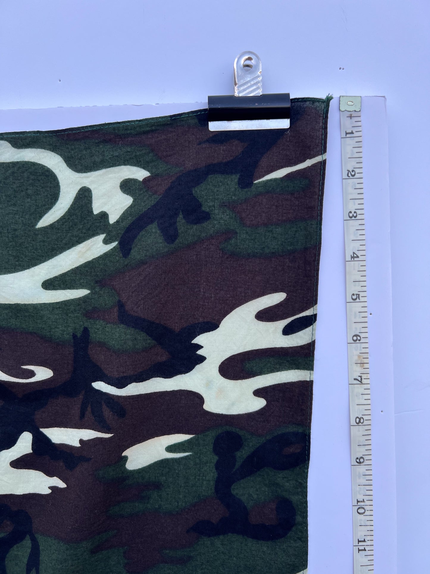Dark Army Print Camouflage Bandana
