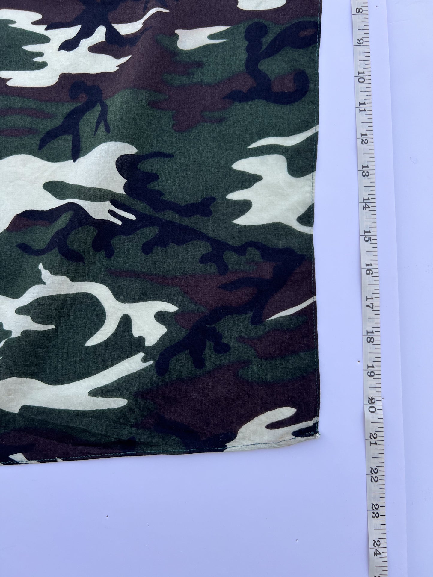 Dark Army Print Camouflage Bandana