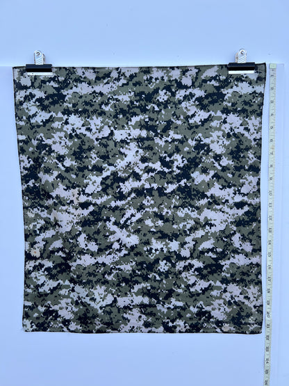 Digital Camouflage Print Bandana
