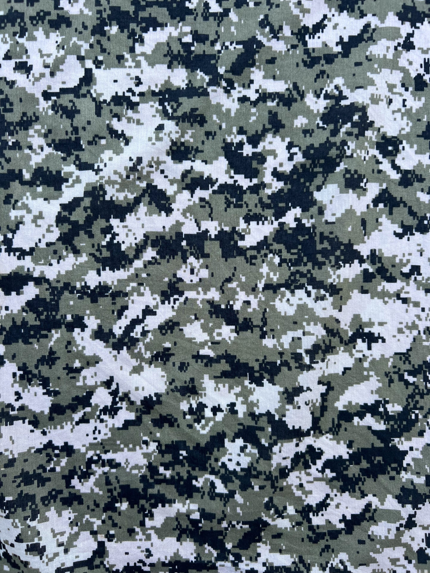 Digital Camouflage Print Bandana