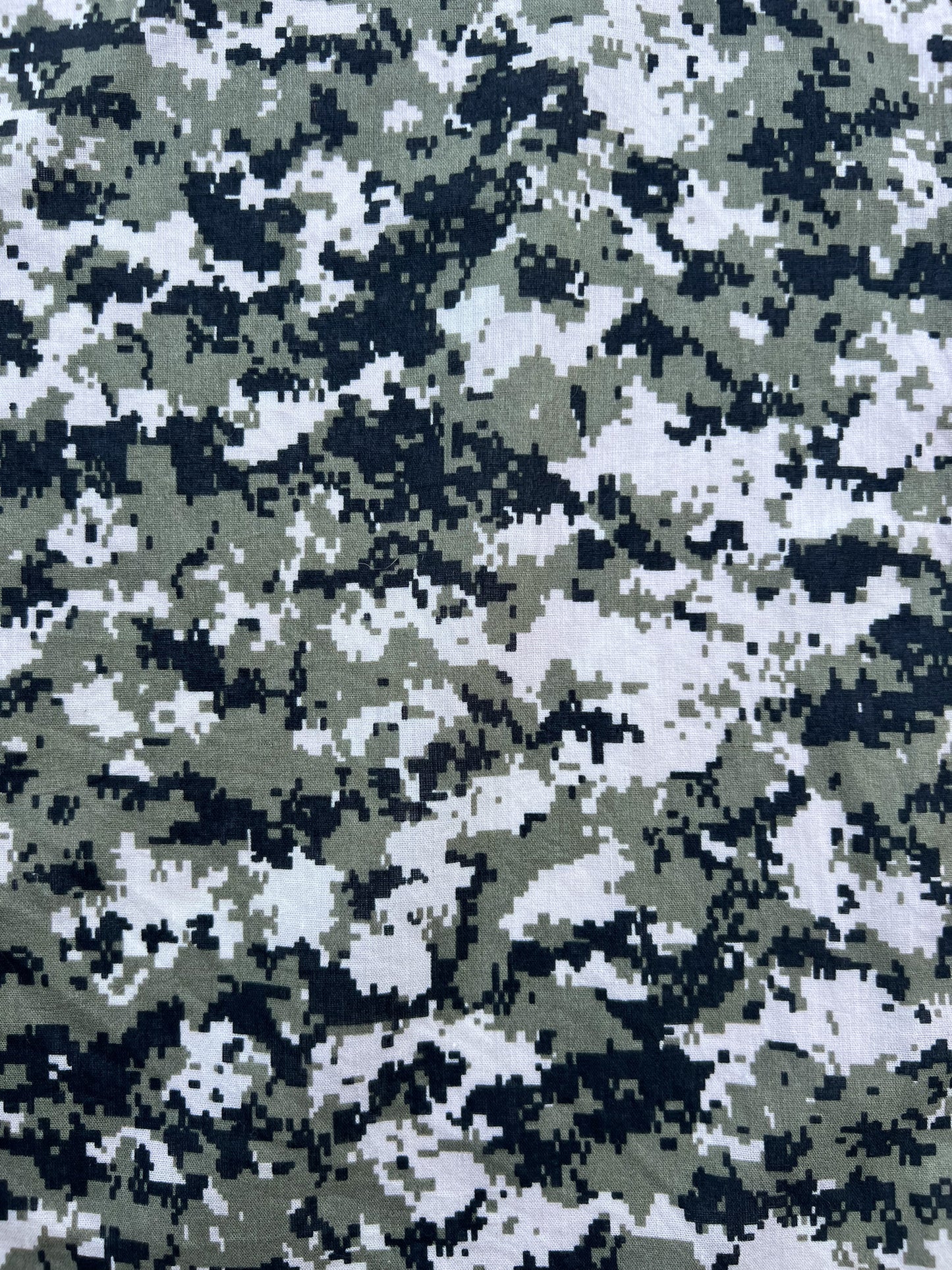 Digital Camouflage Print Bandana