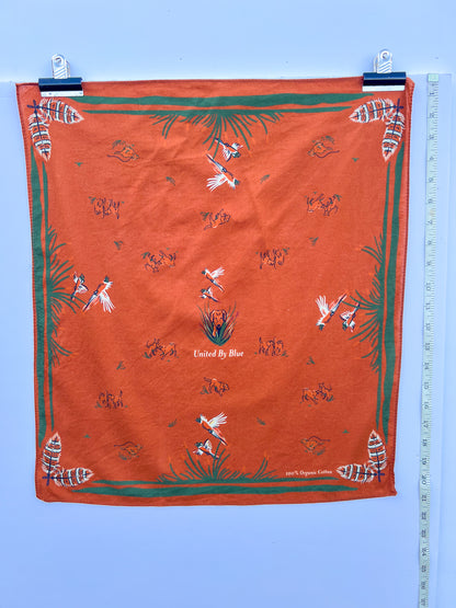 Auburn Bird Print Bandana