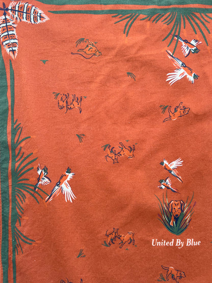 Auburn Bird Print Bandana