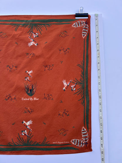 Auburn Bird Print Bandana