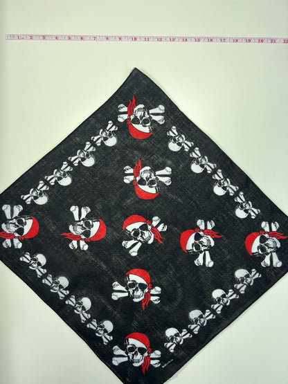 Skull & Crossbones Pirate Bandana