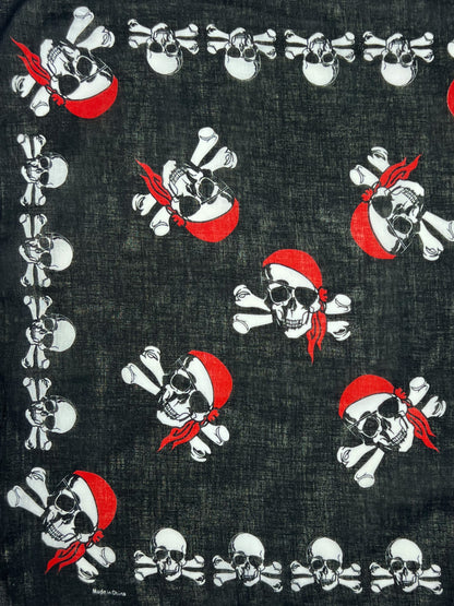 Skull & Crossbones Pirate Bandana