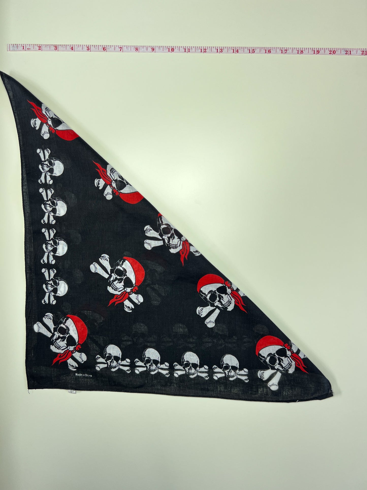 Skull & Crossbones Pirate Bandana