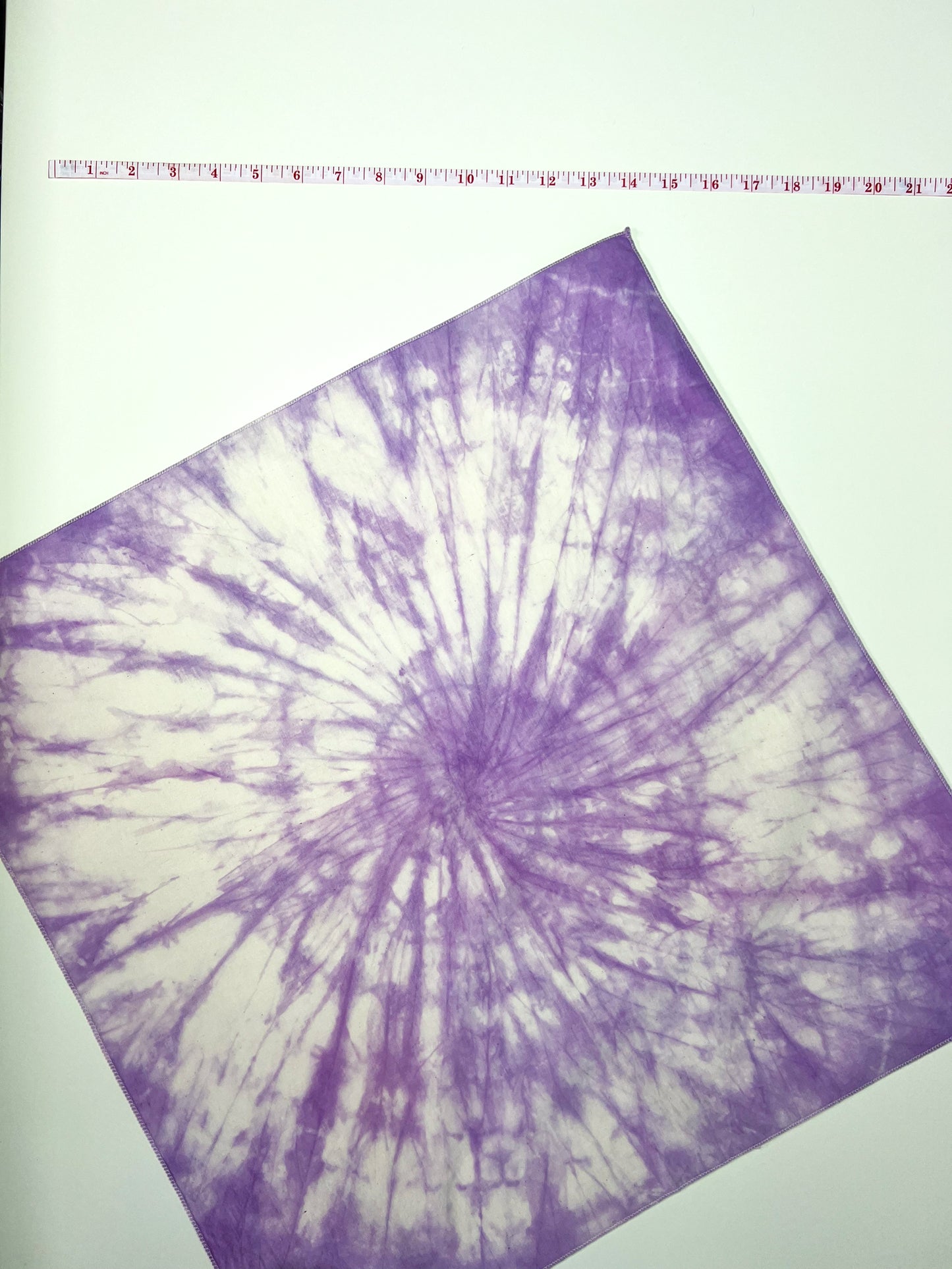 Lilac Tie-Dye Bandana
