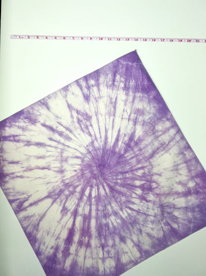 Lilac Tie-Dye Bandana