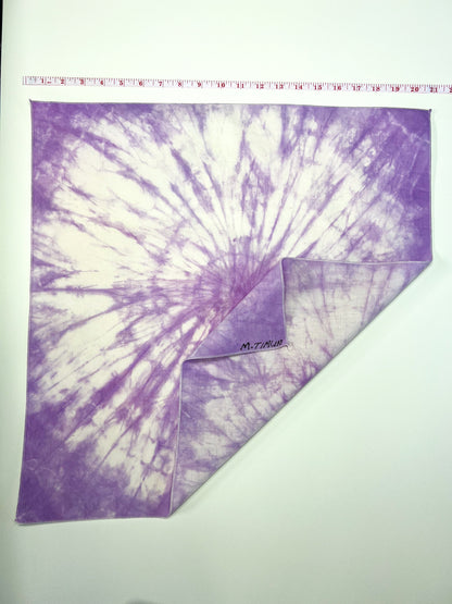 Lilac Tie-Dye Bandana