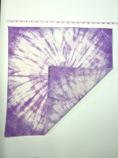 Lilac Tie-Dye Bandana