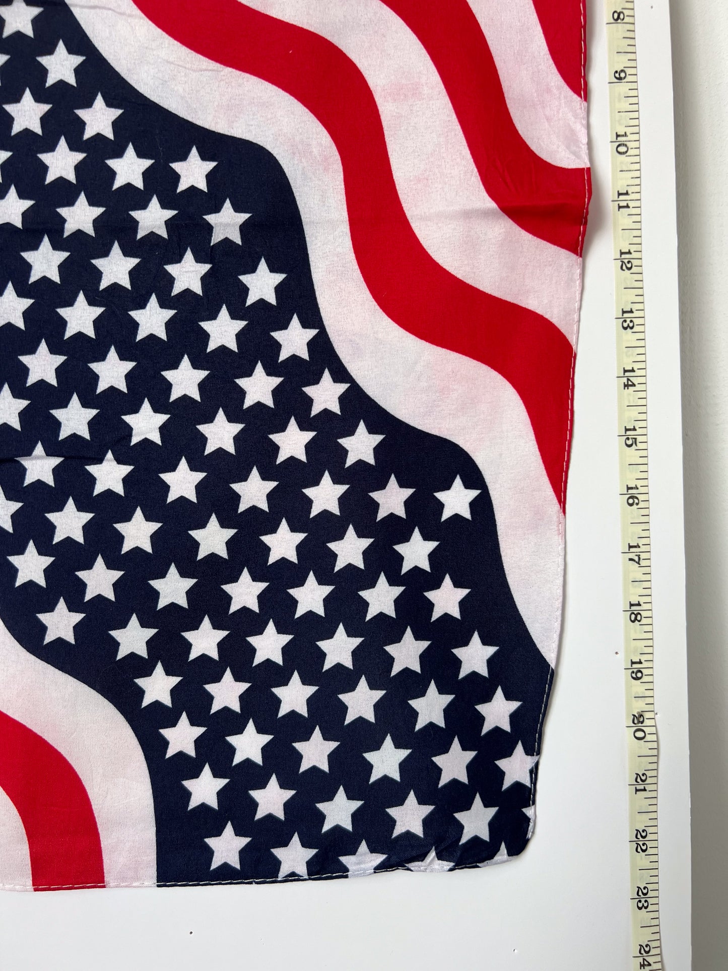 Stars and Stripe Wonky & Wavy Bandana