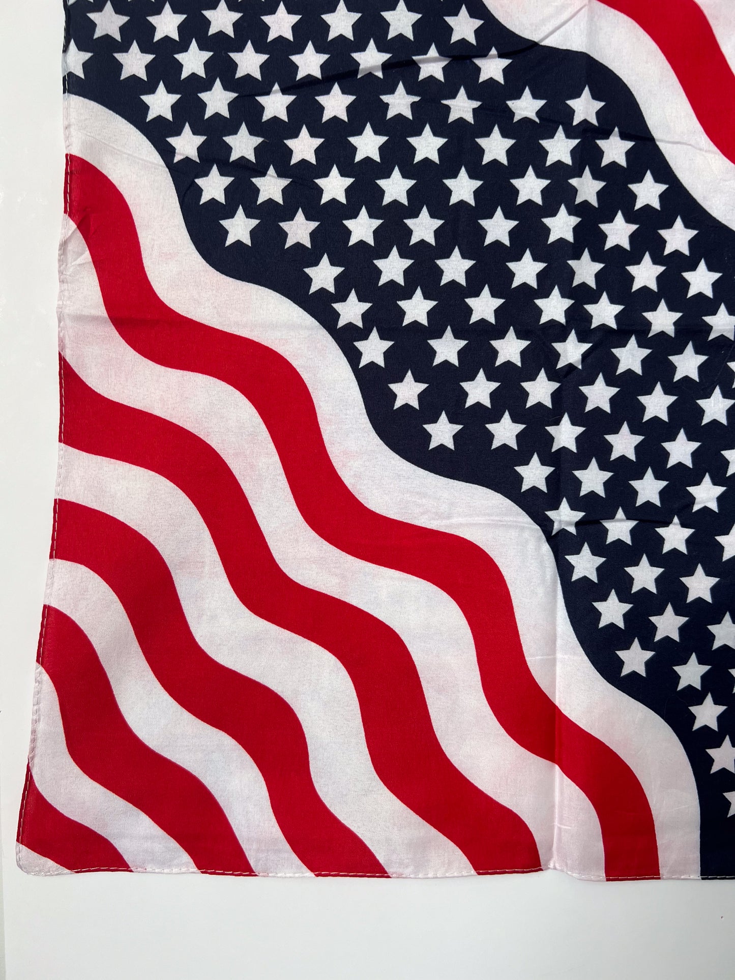 Stars and Stripe Wonky & Wavy Bandana