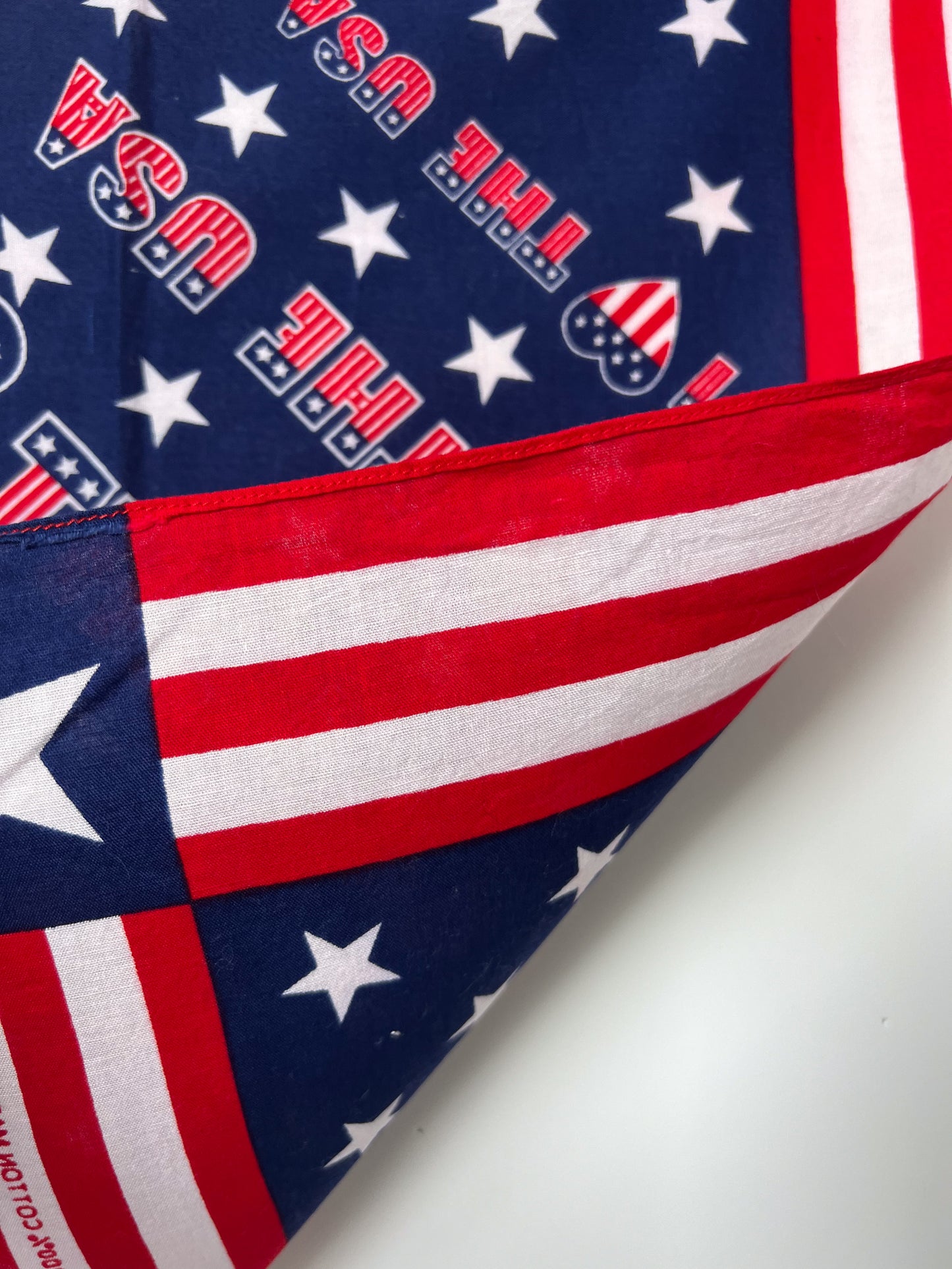 I Love The USA Bandana - Marked