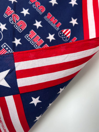 I Love The USA Bandana - Marked