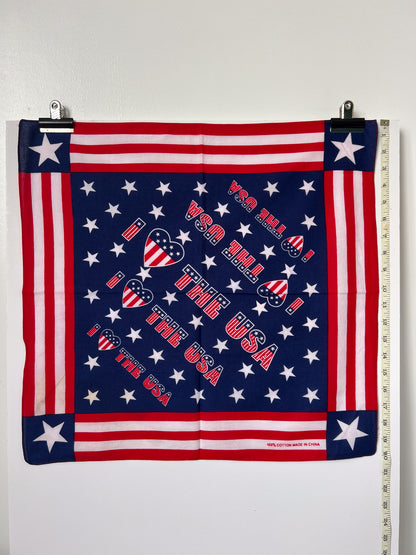 I Love The USA Bandana - Marked