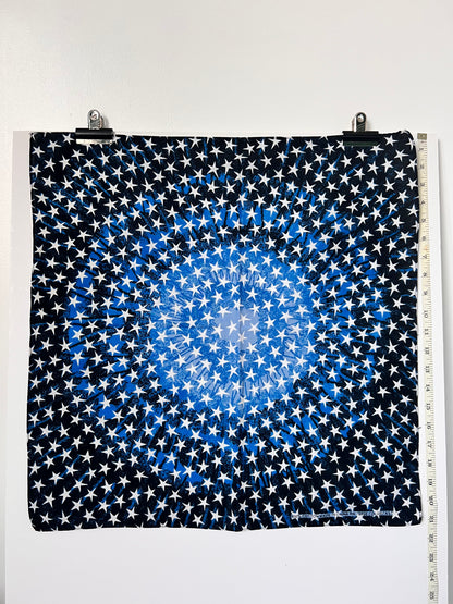 Blue Star Print Bandana