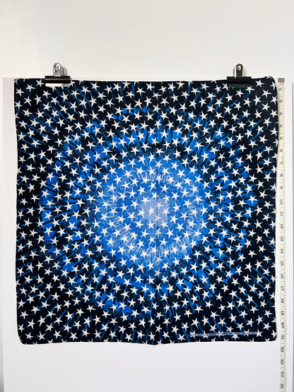 Blue Star Print Bandana