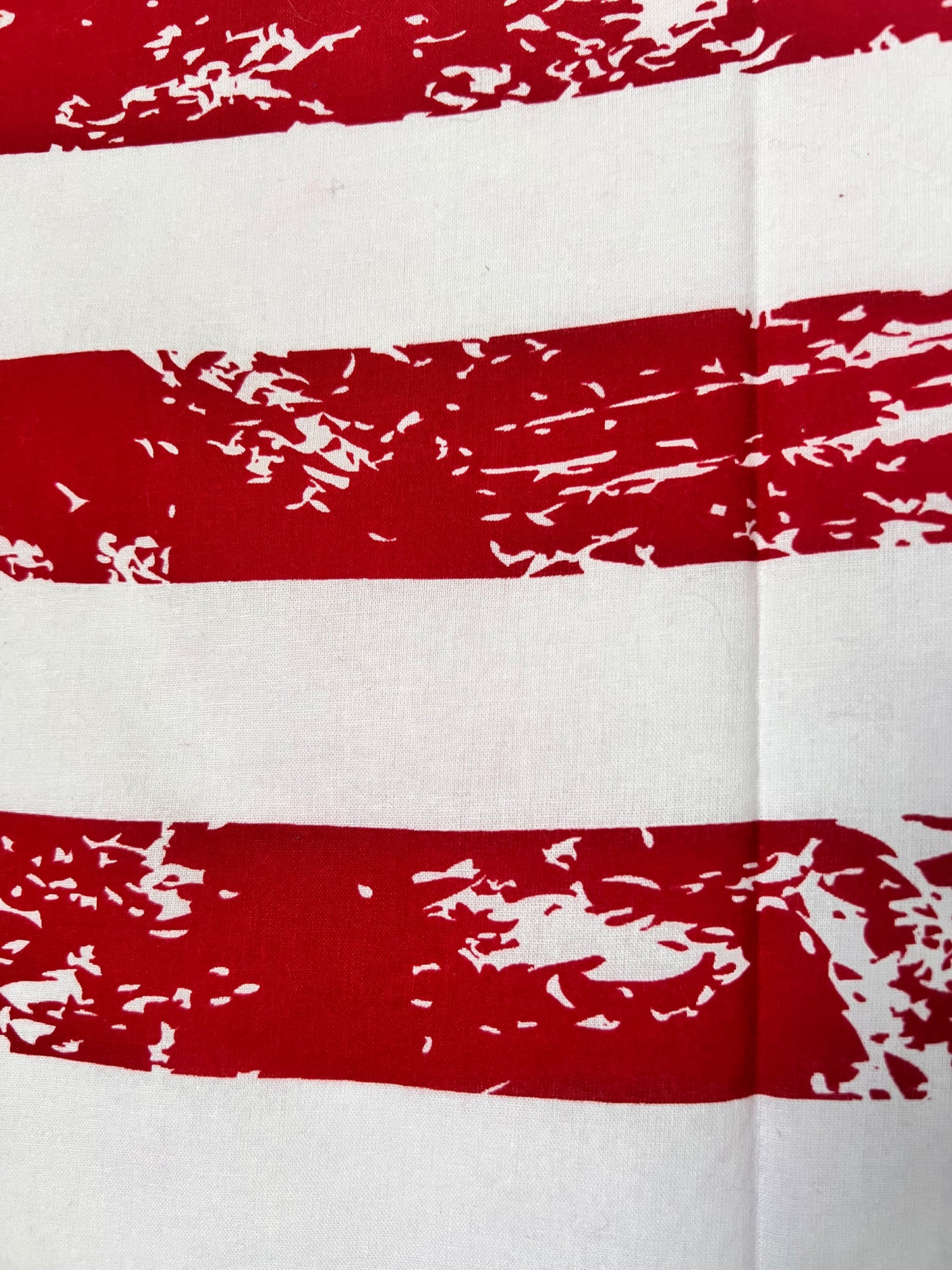 Etched American Flag Red, White & Blue Bandana