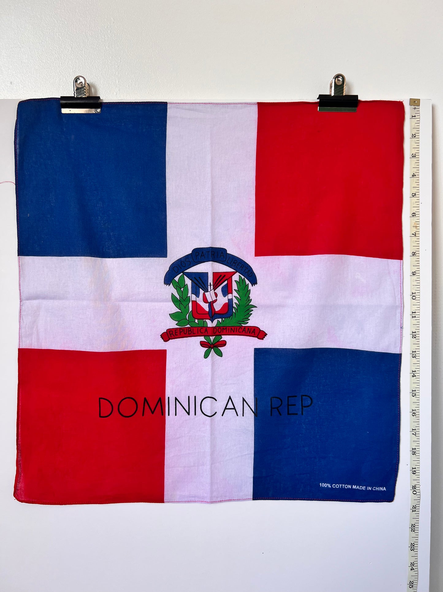 Dominican Republic Flag Bandana