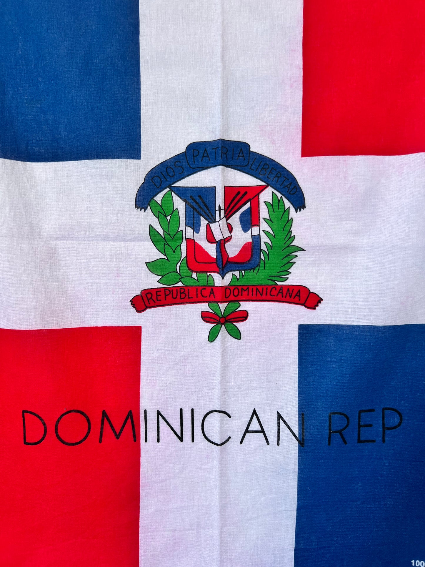 Dominican Republic Flag Bandana