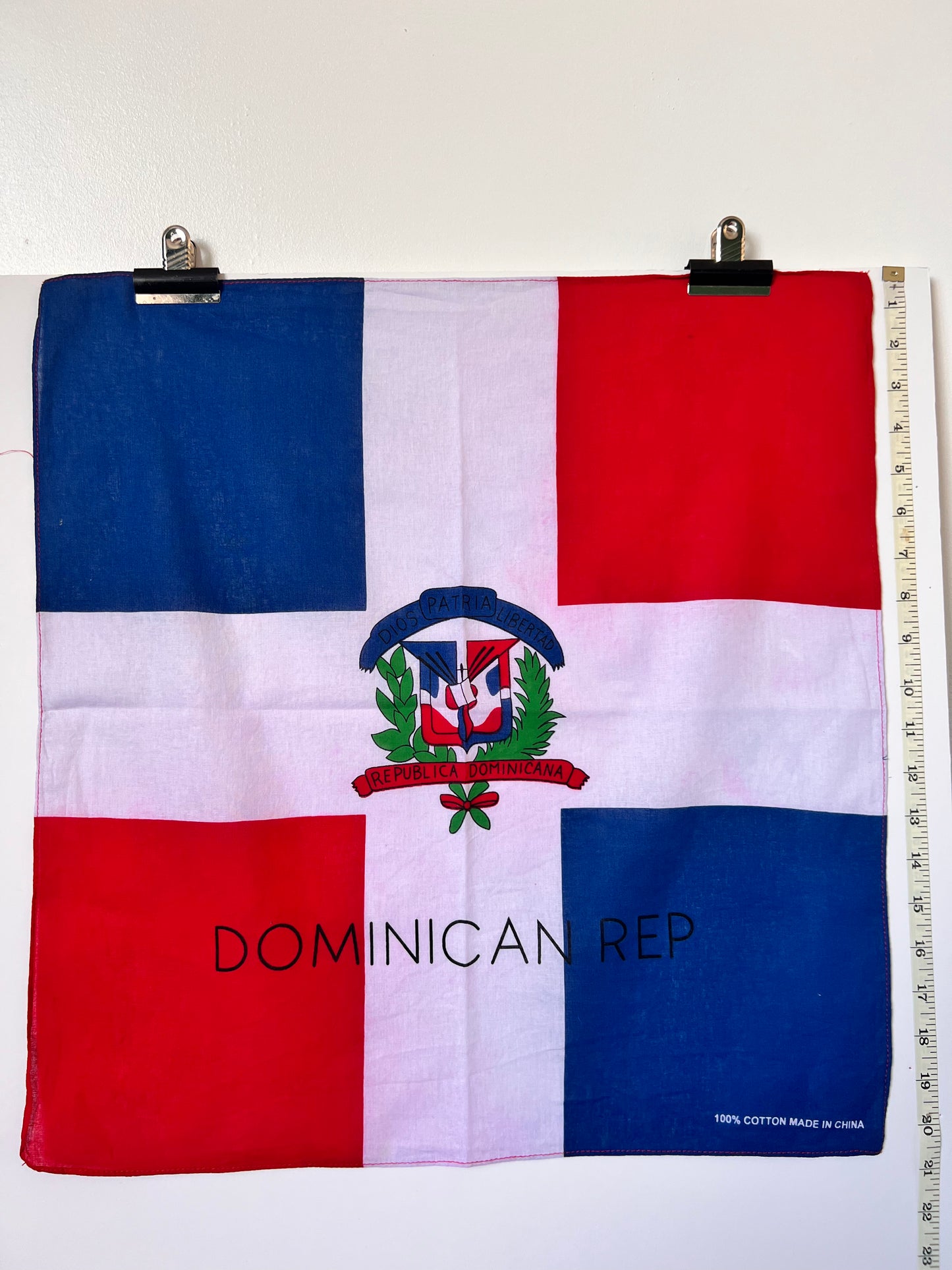 Dominican Republic Flag Bandana