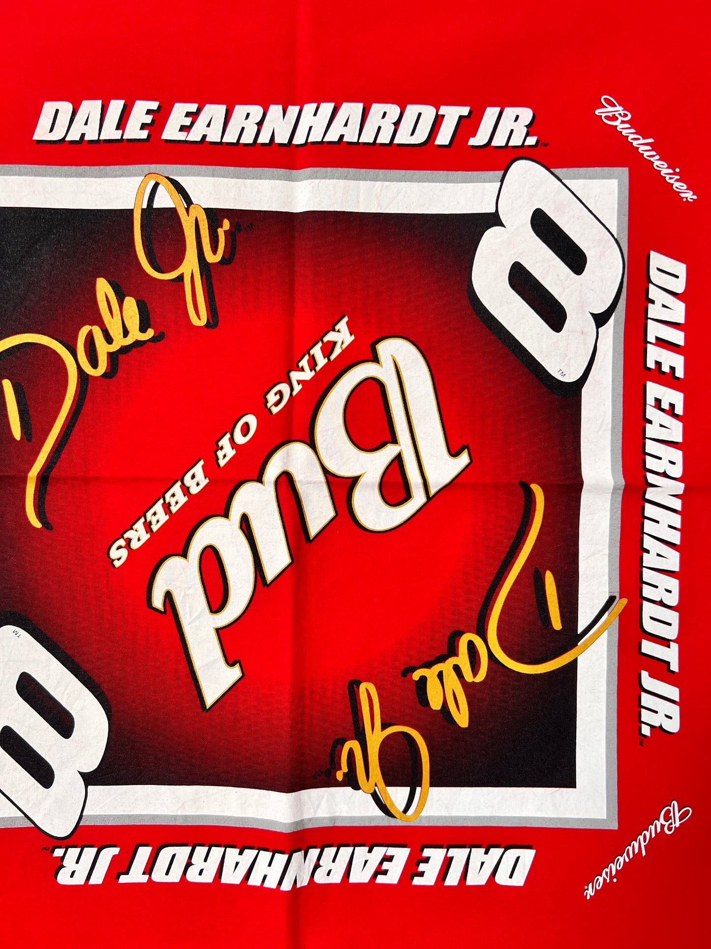 NASCAR Dale Earnhardt jr Budweiser Bandana