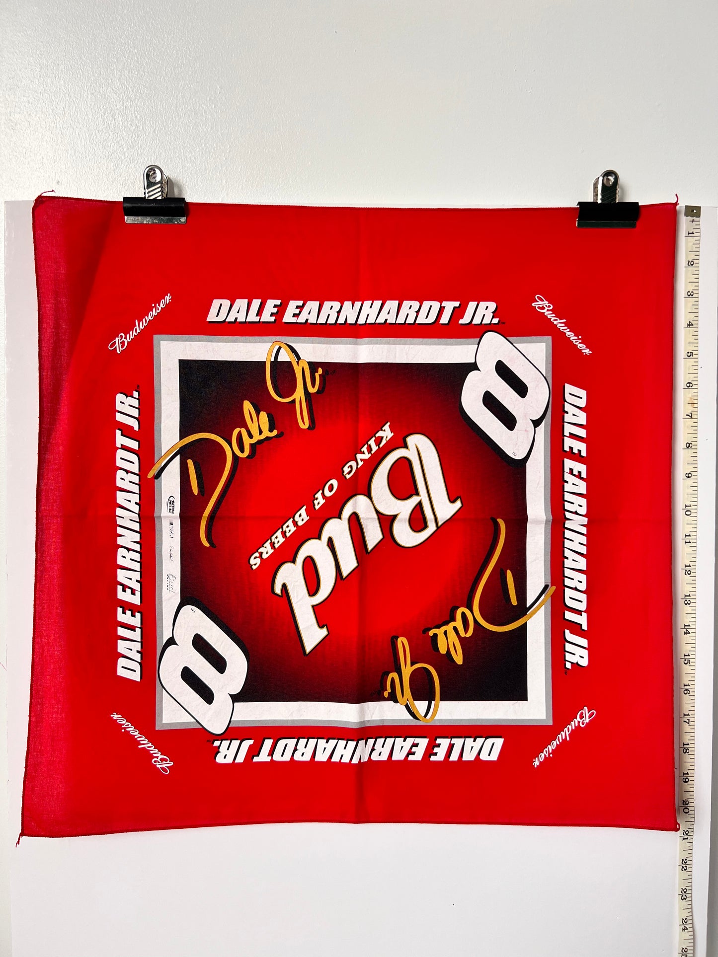 NASCAR Dale Earnhardt jr Budweiser Bandana