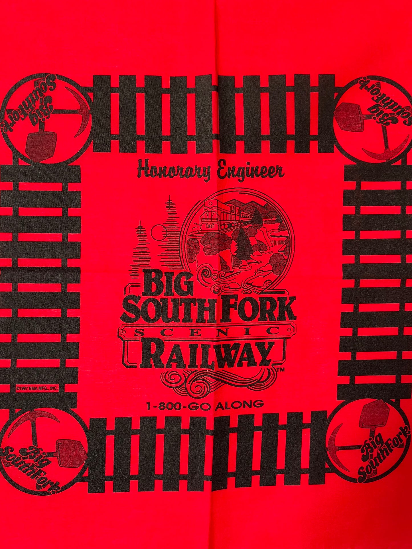 Big South Fork Scenic Railway Red Bandana