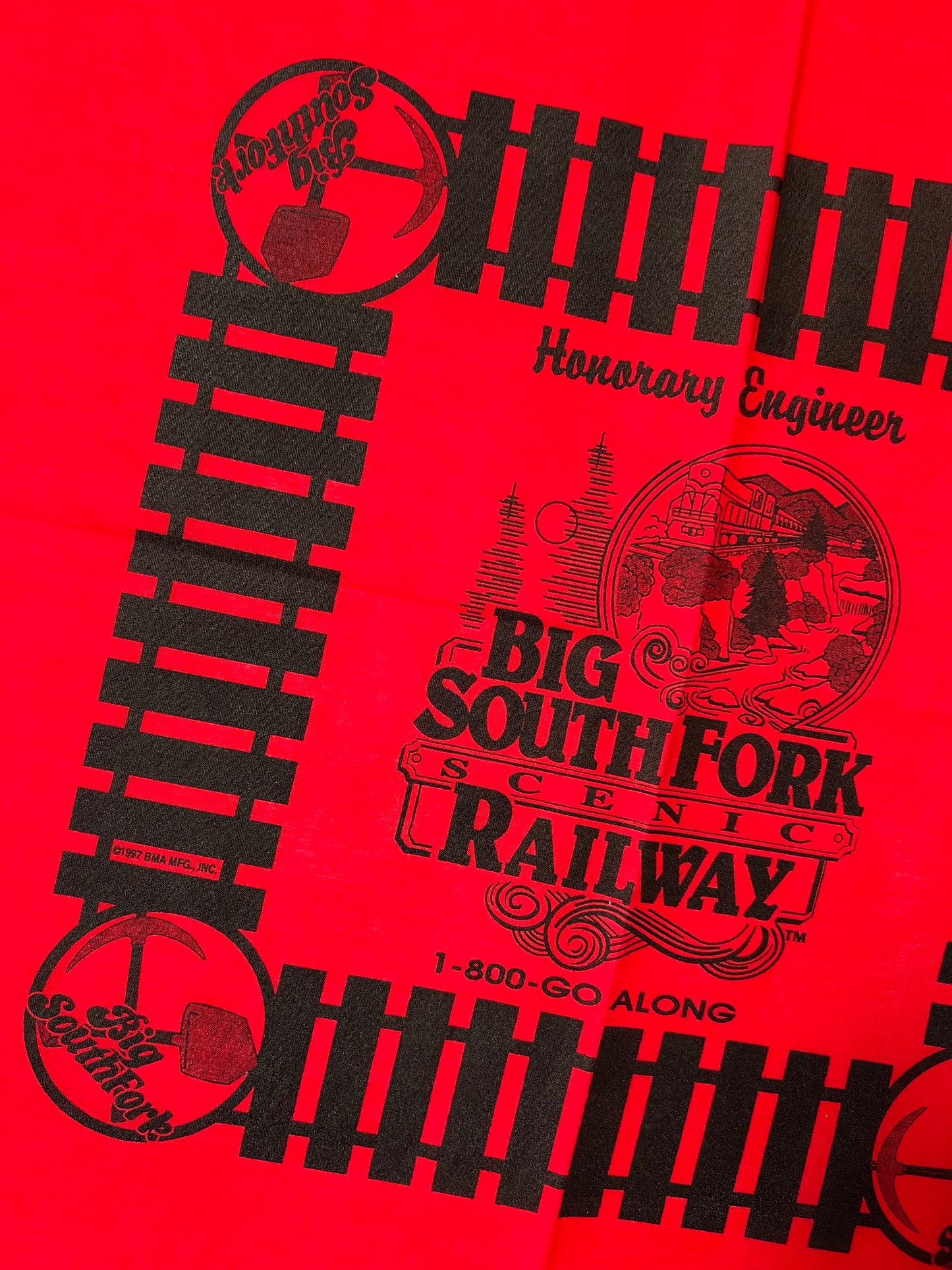 Big South Fork Scenic Railway Red Bandana