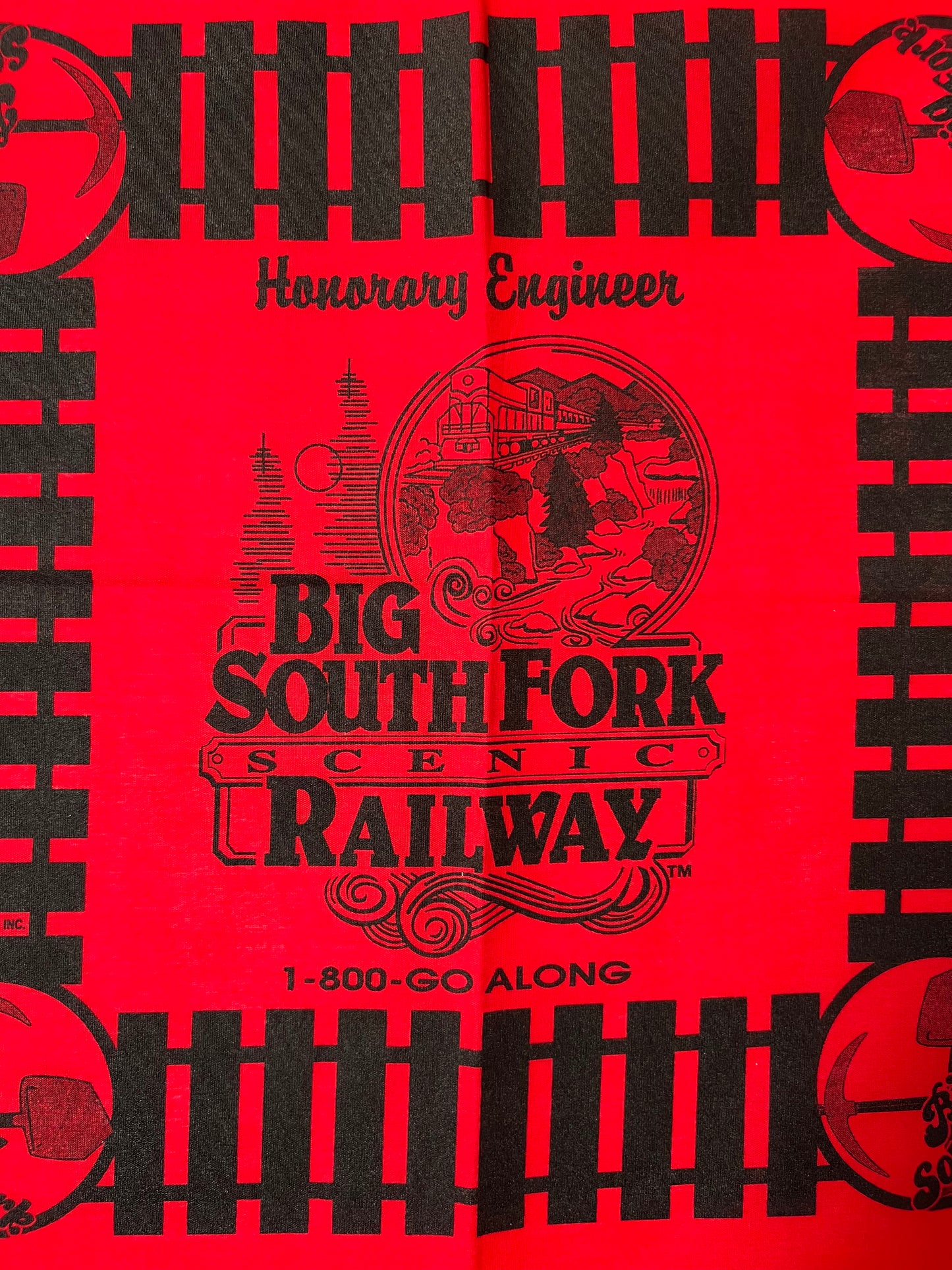 Big South Fork Scenic Railway Red Bandana