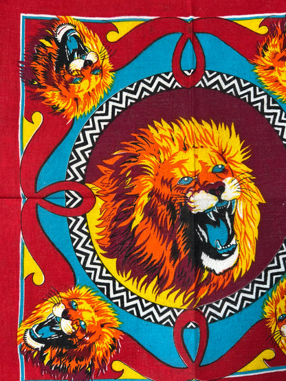 Lion Narnia Print Multicoloured Bandana